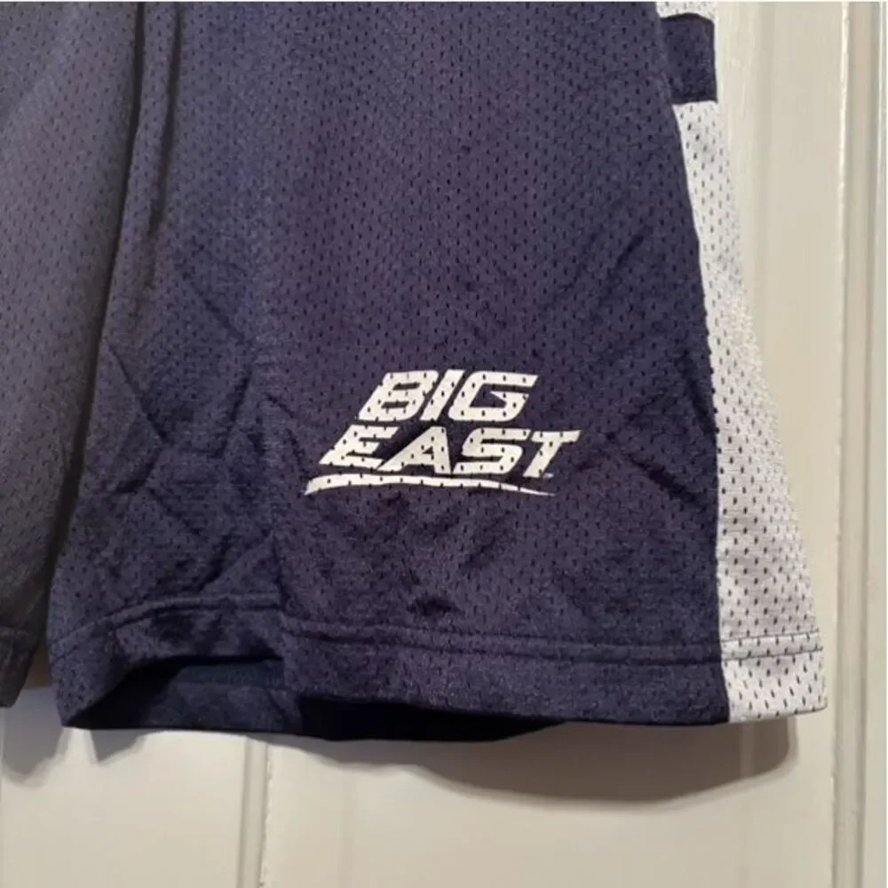 Big East Size Men’s XL Blue Mesh Adidas Basketball Shorts